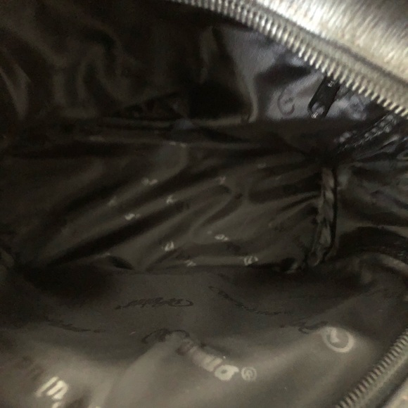 HELLO KITTY-NWT Black Faux Leather Mini Backpack - Picture 14 of 15